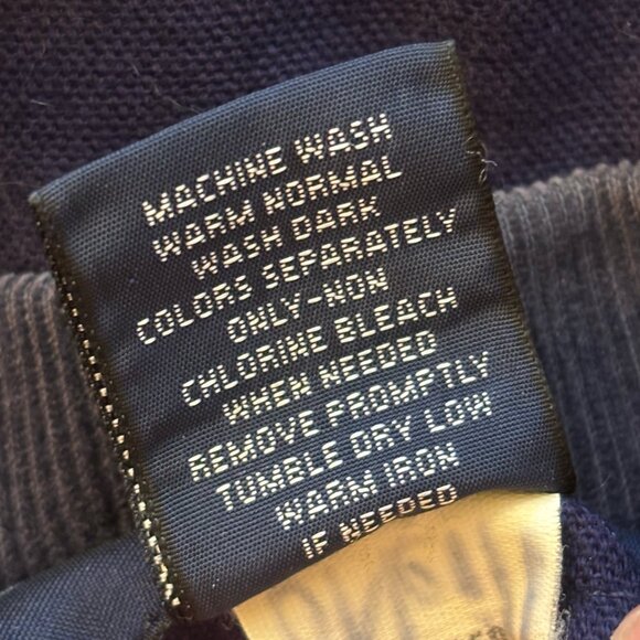 Vintage Lands End Barn Chore Coat 💙 Size M, Dark Blue - Picture 5 of 9